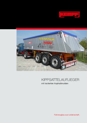 Tipper semi-oplegger Kempf SKM 35/3 SRi