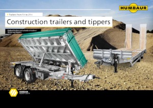 Tipper opleggers Humbaur HTK 754020