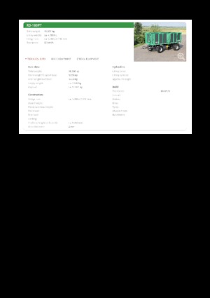 Kipwagen Reisch RD-180PT