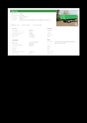 Kipwagen Reisch REDK-40.L
