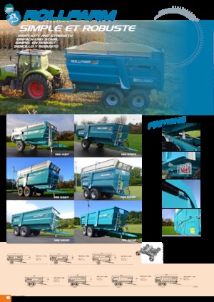 Kipwagen Rolland ROLLFARM 4317