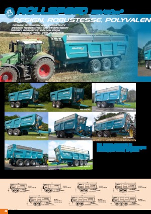 Kipwagen Rolland ROLLSPEED 6332