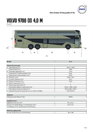 Tourbussen Volvo Buses 9700 DD