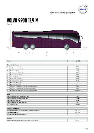 Tourbussen Volvo Buses 9900 13.9