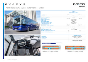 Tourbussen Iveco Evadys 13m