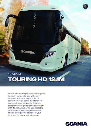 Tourbussen Scania Touring HD