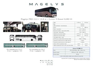 Tourbussen Iveco Magelys Pro - 12,2 m