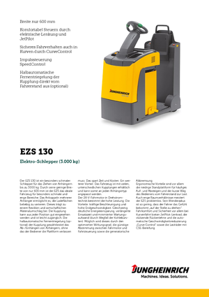 Trekker Jungheinrich EZS 130