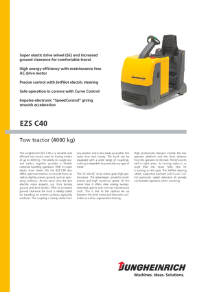 Trekker Jungheinrich EZS C40