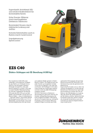 Trekker Jungheinrich EZS C40