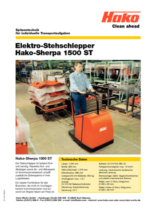 Trekker Hako Sherpa 1500 ST