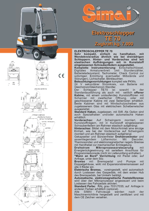 Trekker Simai TE 70 ac