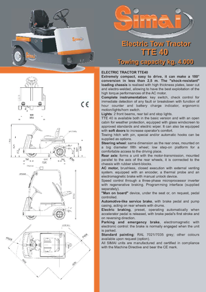 Trekker Simai TTE 40 ac