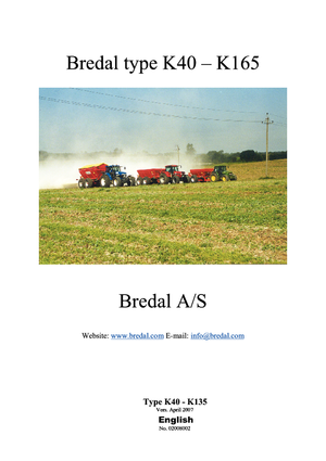 Kunstmeststrooiers Bredal K 125 LBE