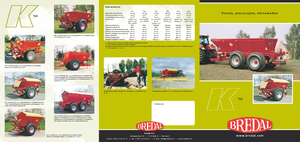 Kunstmeststrooiers Bredal K 105 LB