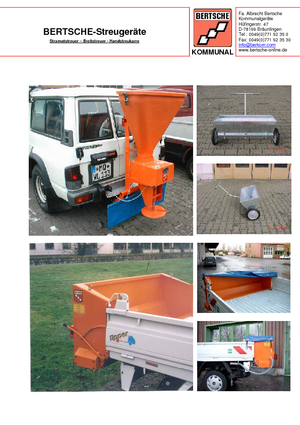 Sleepspreaders Bertsche Stramotstreuer