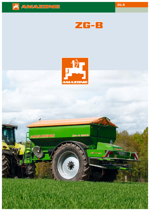 Kunstmeststrooiers Amazone ZG-B 8200 Ultra Hydro