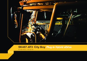 Vrachtwagentorenkraan - Trolley-arm - Onder draaiend Spierings SK487-AT3