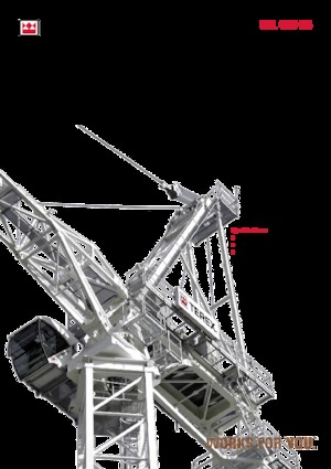 Torenkranen - Trolley-arm - Boven draaiend Terex Comedil (Zeppelin) CTL 430-24