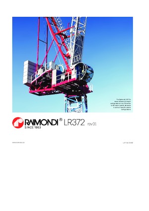 Torenkranen - Beweegbare arm - Boven draaiend Raimondi LR372