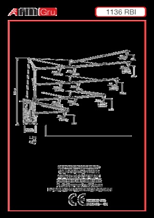 Torenkranen - Trolley-arm - Onder draaiend FM-Gru 1136 RBI