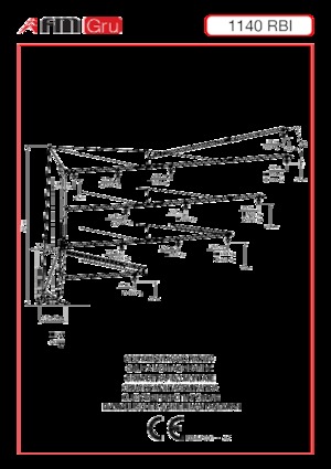 Torenkranen - Trolley-arm - Onder draaiend FM-Gru 1140 RBI
