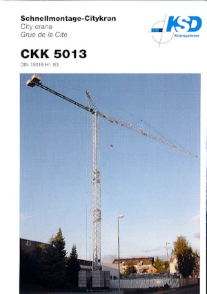 Torenkranen - Trolley-arm - Onder draaiend KSD CKK 5013 (1,65m)
