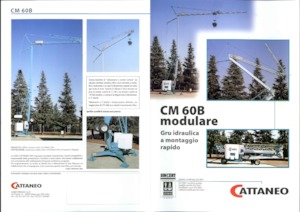 Torenkranen - Trolley-arm - Onder draaiend Cattaneo CM 60B