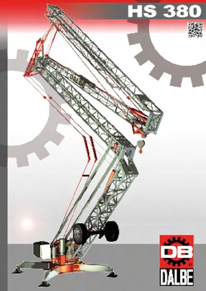 Torenkranen - Trolley-arm - Onder draaiend Gru Dalbe HS 380 Marilyn