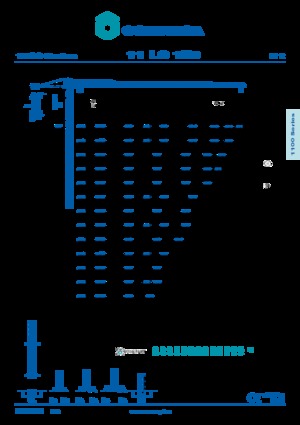 Torenkranen - Trolley-arm - Boven draaiend Comansa 11LC150