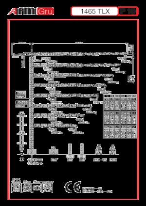 Torenkranen - Trolley-arm - Boven draaiend FM-Gru 1465 TLX P8