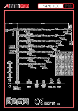 Torenkranen - Trolley-arm - Boven draaiend FM-Gru 1470 TLX P10