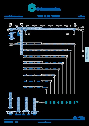 Torenkranen - Trolley-arm - Boven draaiend Comansa 16LC185