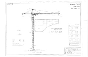 Torenkranen - Trolley-arm - Boven draaiend Kroll K-4000