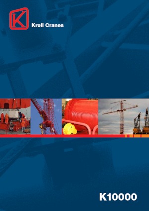 Torenkranen - Trolley-arm - Boven draaiend Kroll K10000