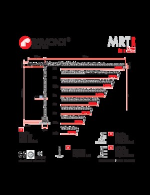 Torenkranen - Trolley-arm - Boven draaiend Raimondi MRT159