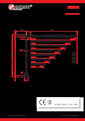 Torenkranen - Trolley-arm - Boven draaiend Raimondi SRT85