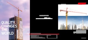 Torenkranen - Trolley-arm - Boven draaiend Sany SYT80