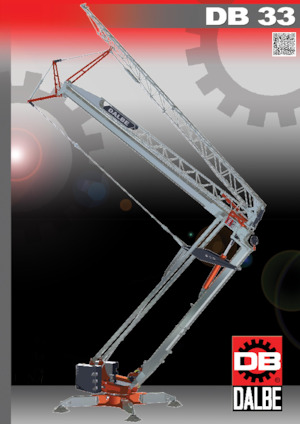 Torenkranen - Trolley-arm - Onder draaiend Gru Dalbe DB 33