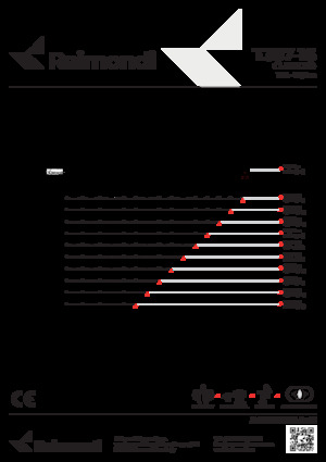 Torenkranen - Trolley-arm - Boven draaiend Raimondi T357