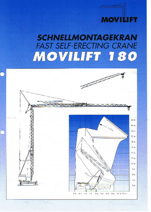 Torenkranen - Trolley-arm - Onder draaiend Zebak 180 Movilift