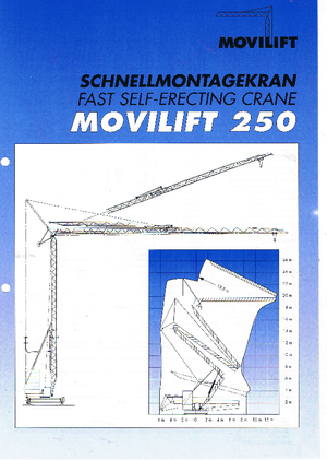 Torenkranen - Trolley-arm - Onder draaiend Zebak 250 Movilift
