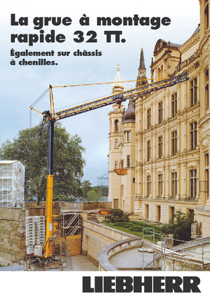 Torenkranen - Trolley-arm - Onder draaiend Liebherr 32 TT - 2,5-FU
