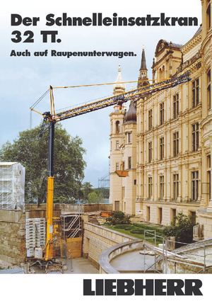 Torenkranen - Trolley-arm - Onder draaiend Liebherr 32 TT - 2,5-FU