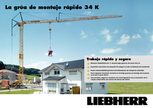 Torenkranen - Trolley-arm - Onder draaiend Liebherr 34 K-2,5m