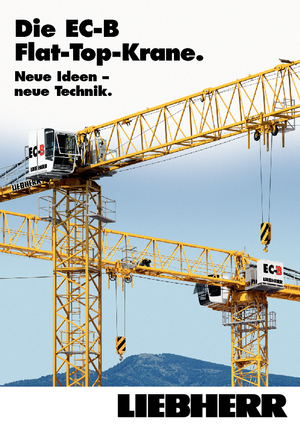 Torenkranen - Trolley-arm - Boven draaiend Liebherr 250 EC-B 12 Litronic