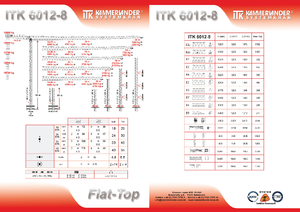 Torenkranen - Trolley-arm - Boven draaiend ITK ITK 6012-8
