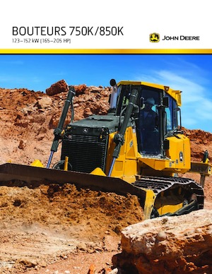 Bulldozers John Deere Construction 750K