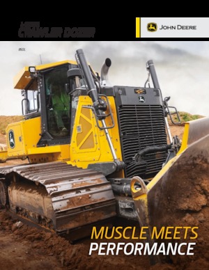 Bulldozers John Deere Construction 850L XLT