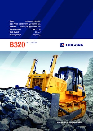 Bulldozers Liugong B320 